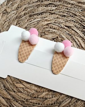 Antislip knipje - Icecream roze