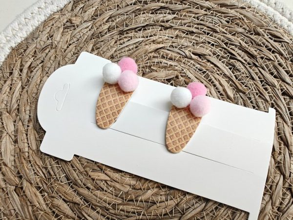 Antislip knipje - Icecream roze