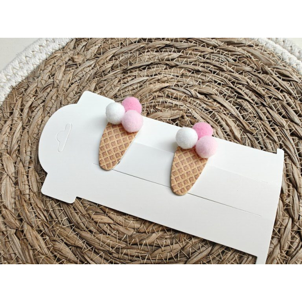 Antislip knipje - Icecream roze