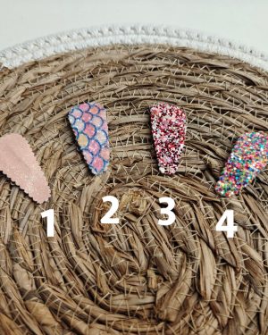 Antislip knipjes - Glitter