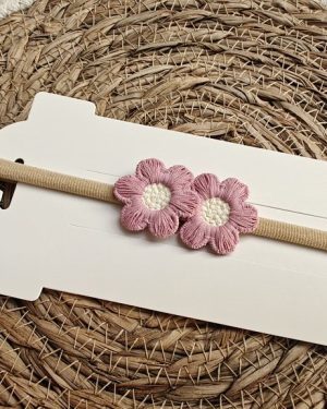 Baby haardbandje - Rosie Paars