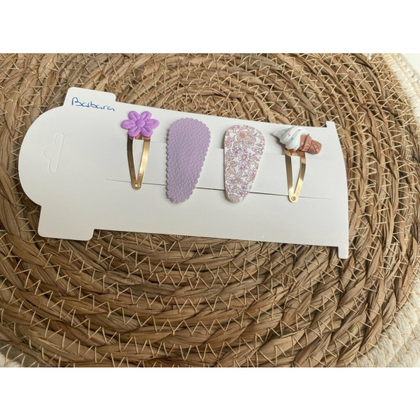 Klikklak haarspeldje - Barbara