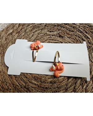 Klik klak haarspeldje - eenkhoorn