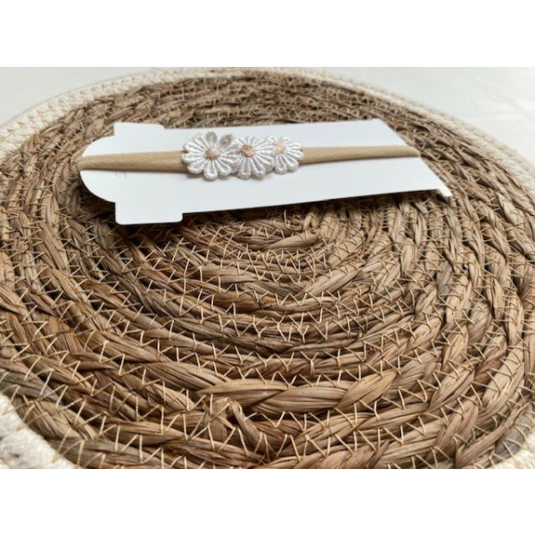 Baby haarbandje - Bloem